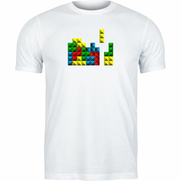 eSport Merch Tetris t-shirt hvit