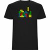 eSport Merch Tetris t-shirt sort