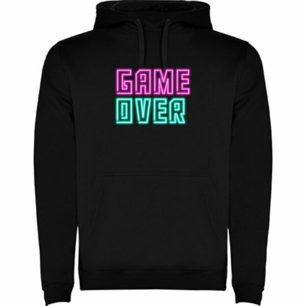 eSport Merch Game Over hoodie sort