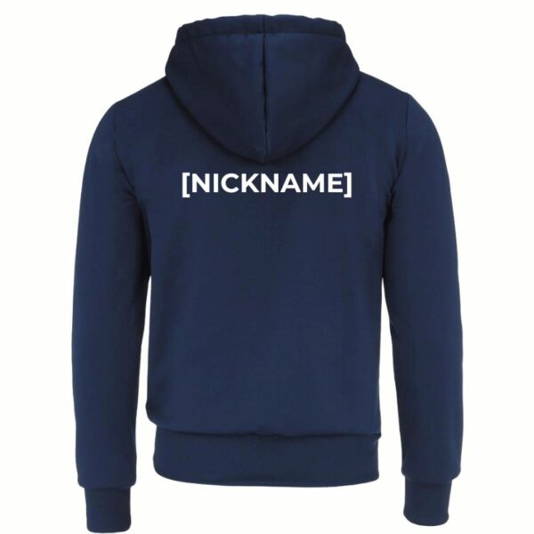 Norske Gamere team hoodie rygg